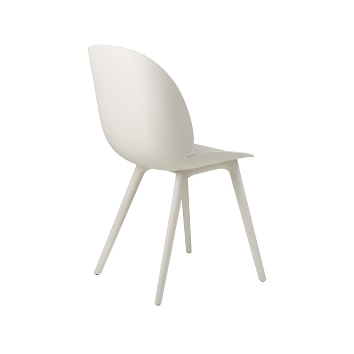 Beetle Plastic stoel, alabaster white GUBI