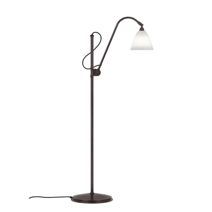 Bestlite BL3S vloerlamp - beenderporselein-zwart - GUBI