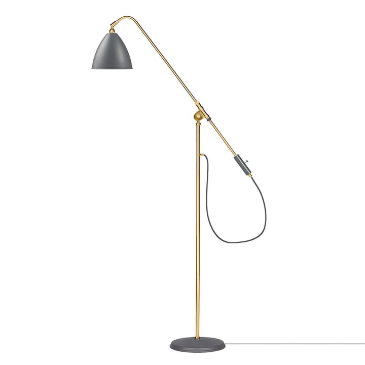 Bestlite BL4 vloerlamp - grijs - messing - GUBI