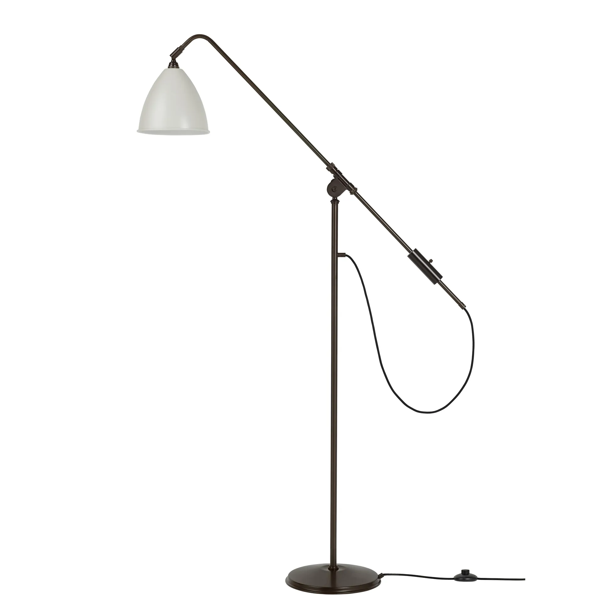 Bestlite BL4 vloerlamp, klassiek wit-zwart GUBI