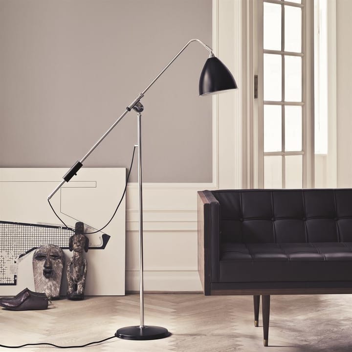 Bestlite BL4 vloerlamp, zwart - chroom GUBI
