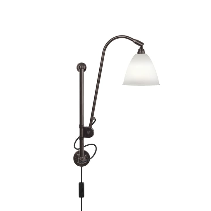 Bestlite BL5 wandlamp - beenderporselein-zwart - GUBI