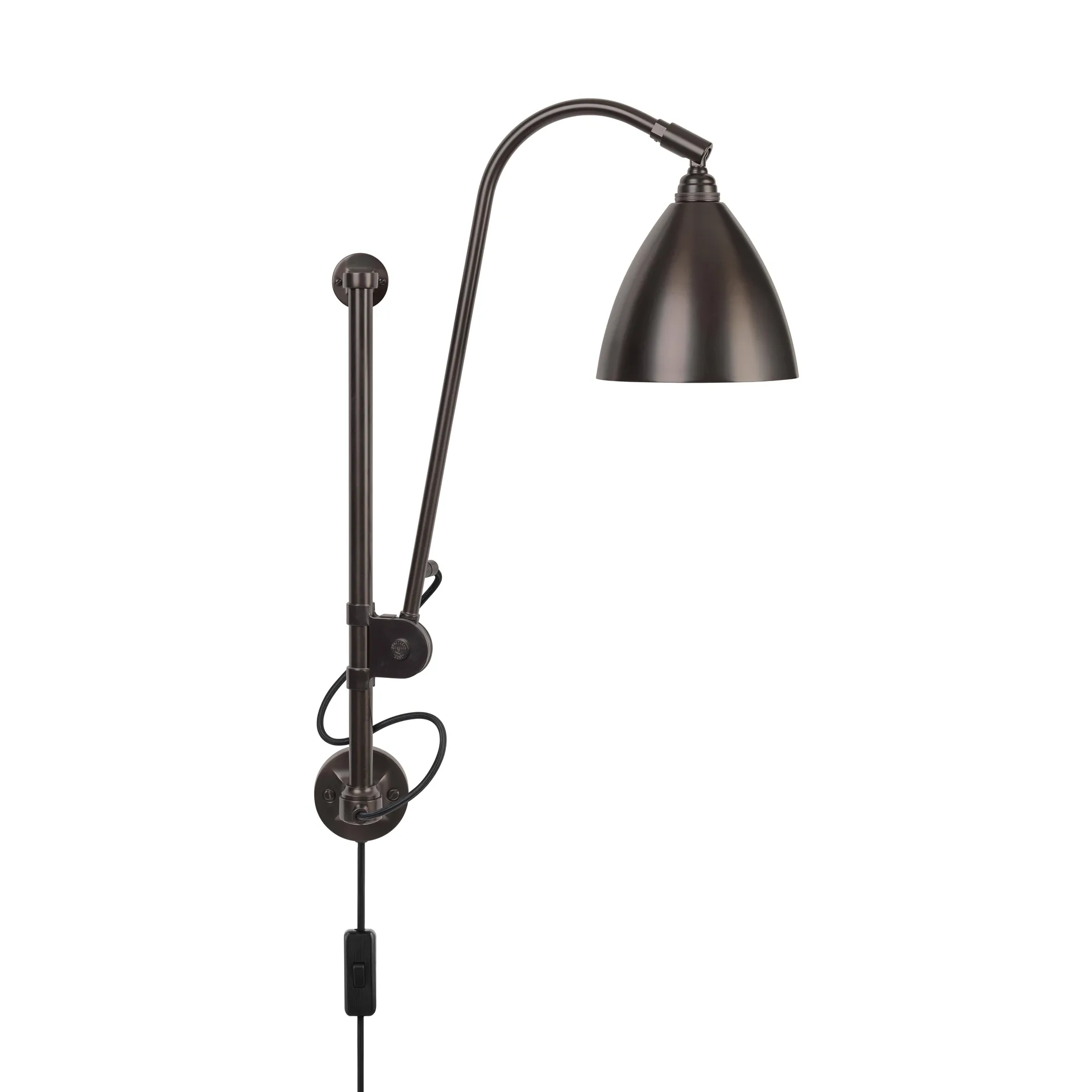 Bestlite BL5 wandlamp, Black brass GUBI
