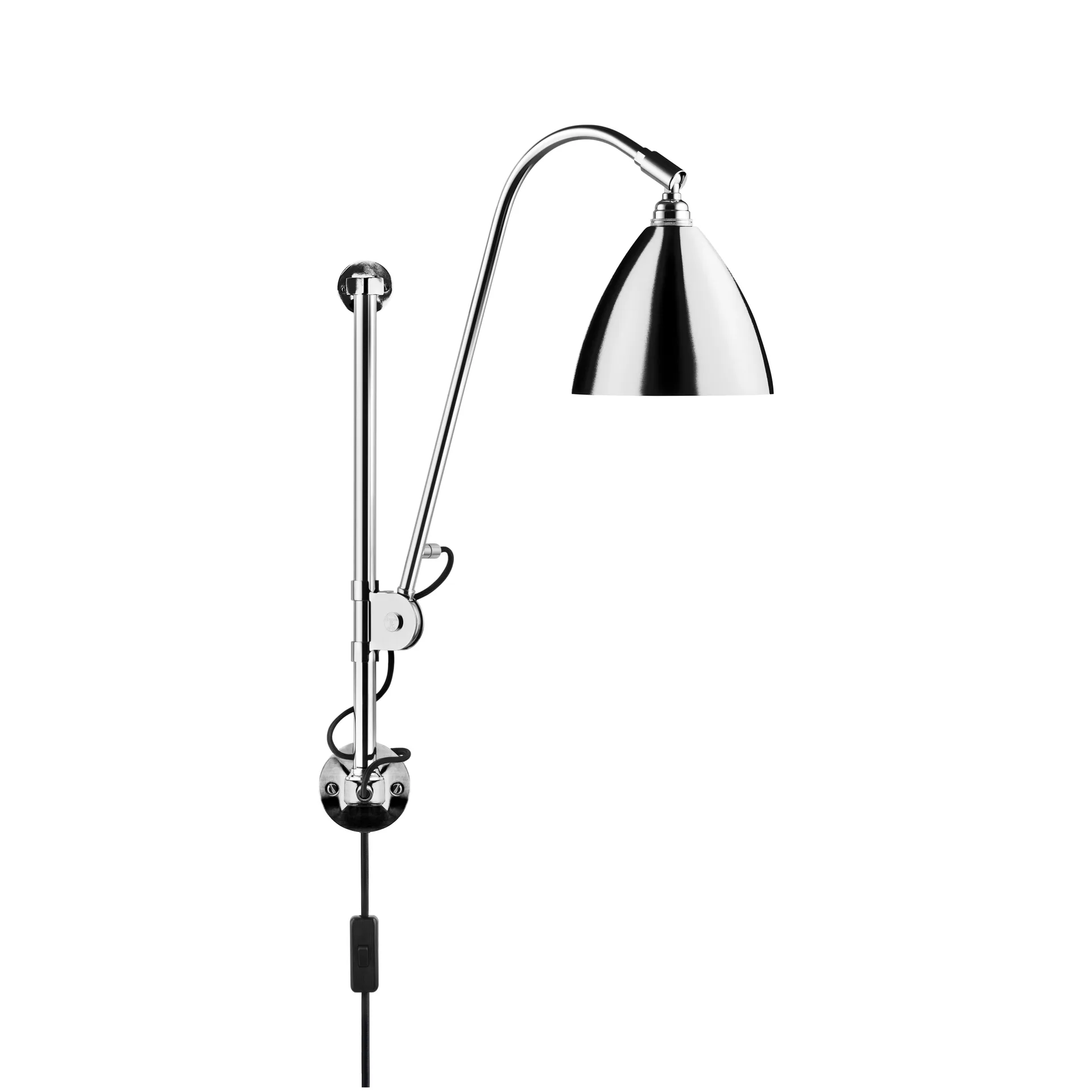Bestlite BL5 wandlamp, Chroom GUBI