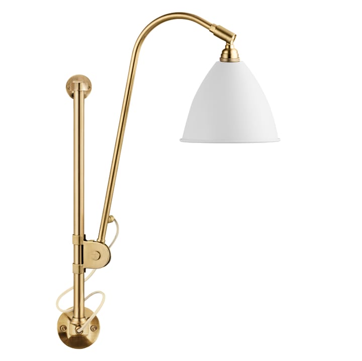 Bestlite BL5 wandlamp - Mat wit-messing - GUBI