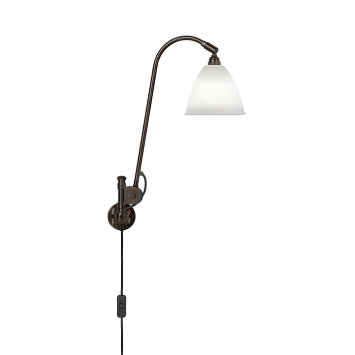 Bestlite BL6 wandlamp - beenderporselein-zwart - GUBI