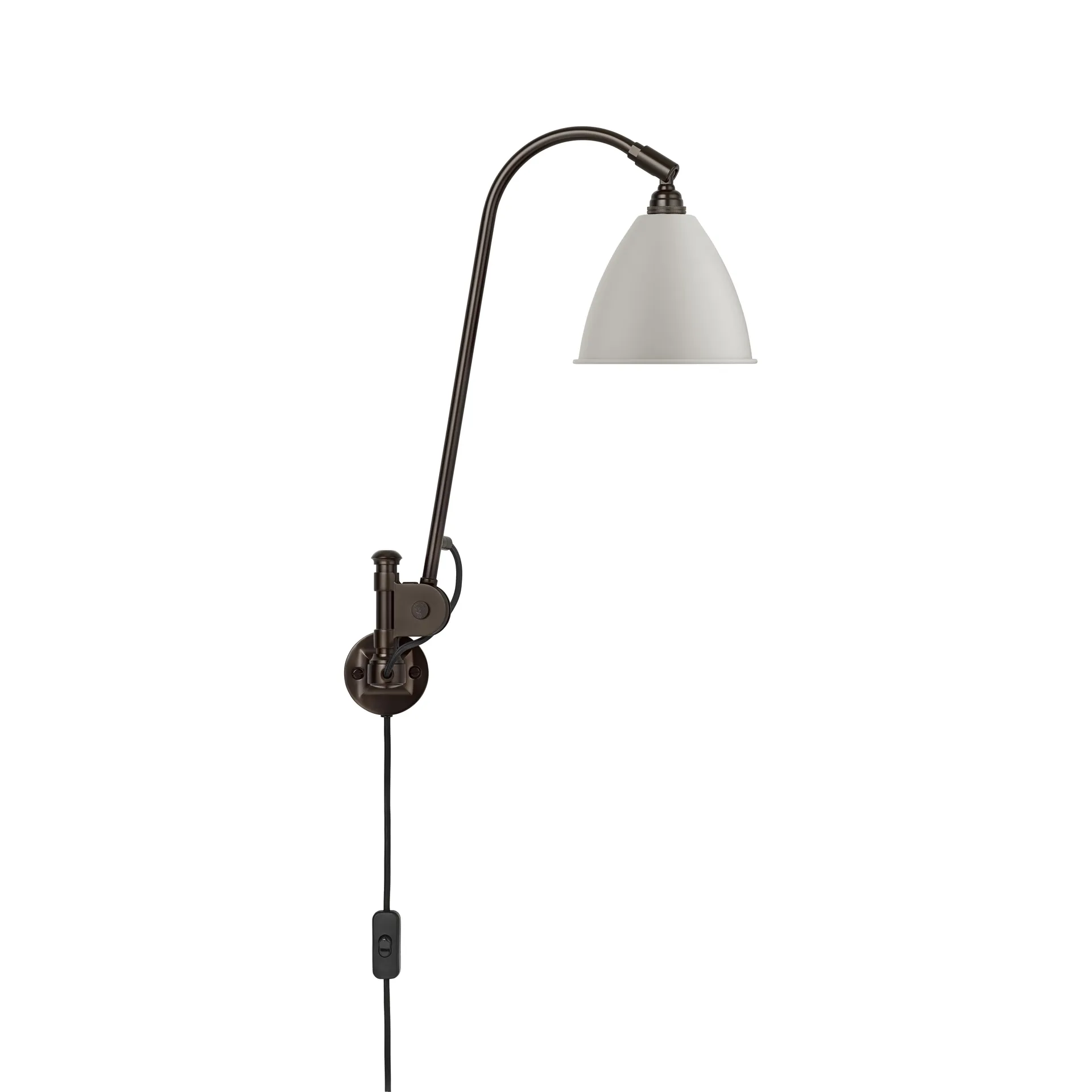 Bestlite BL6 wandlamp, klassiek wit-zwart GUBI