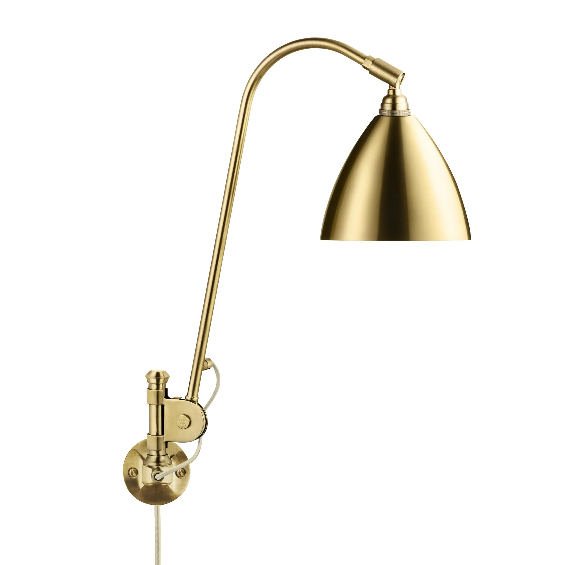 Bestlite BL6 wandlamp, messing GUBI