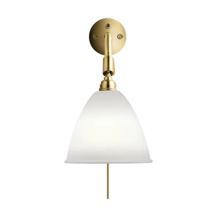 Bestlite BL7 wandlamp - beenderporselein-messing - GUBI