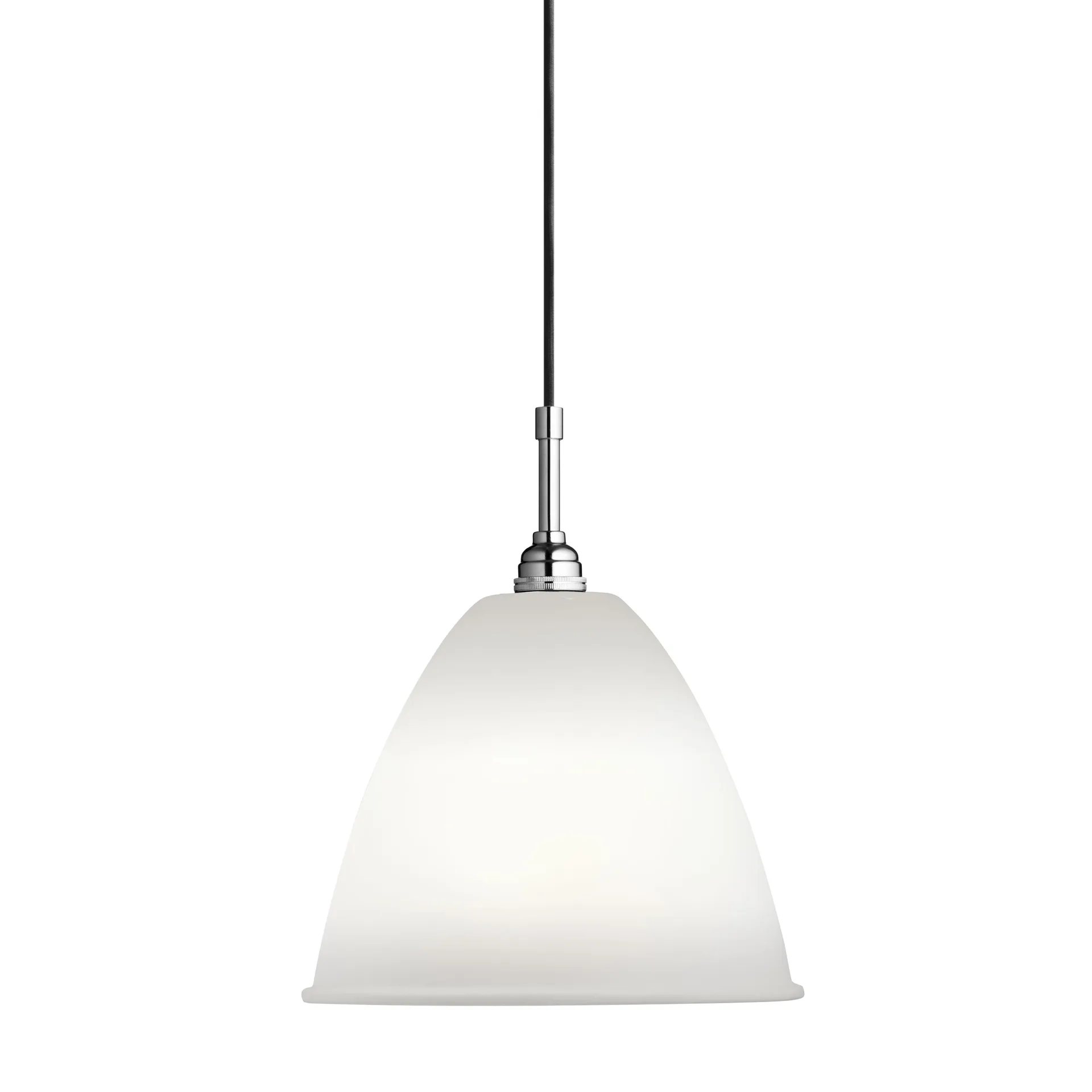 Bestlite BL9M hanglamp, beenderporselein-chroom GUBI