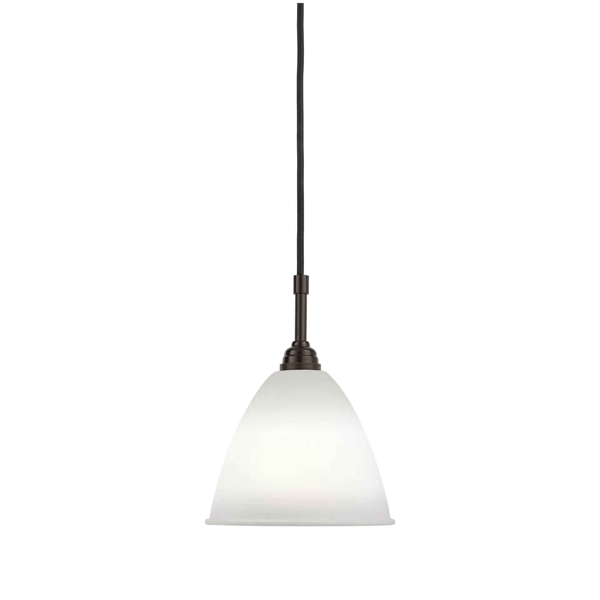 Bestlite BL9S hanglamp, beenderporselein-zwart GUBI