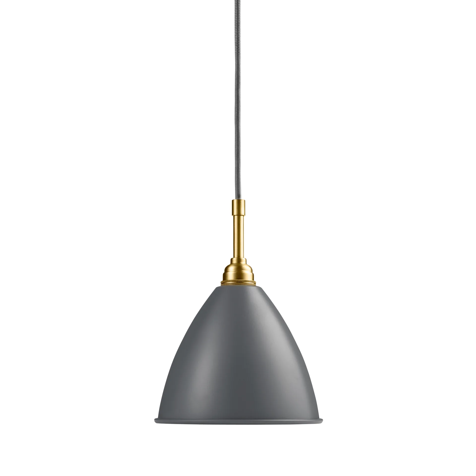 Bestlite BL9S hanglamp, grijs-messing GUBI