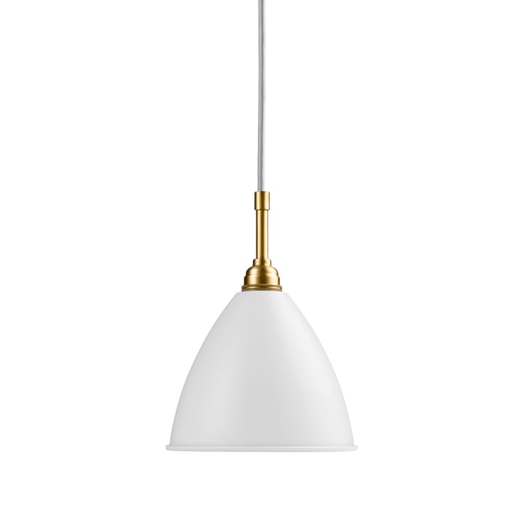 Bestlite BL9S hanglamp - mat wit-messing - Gubi