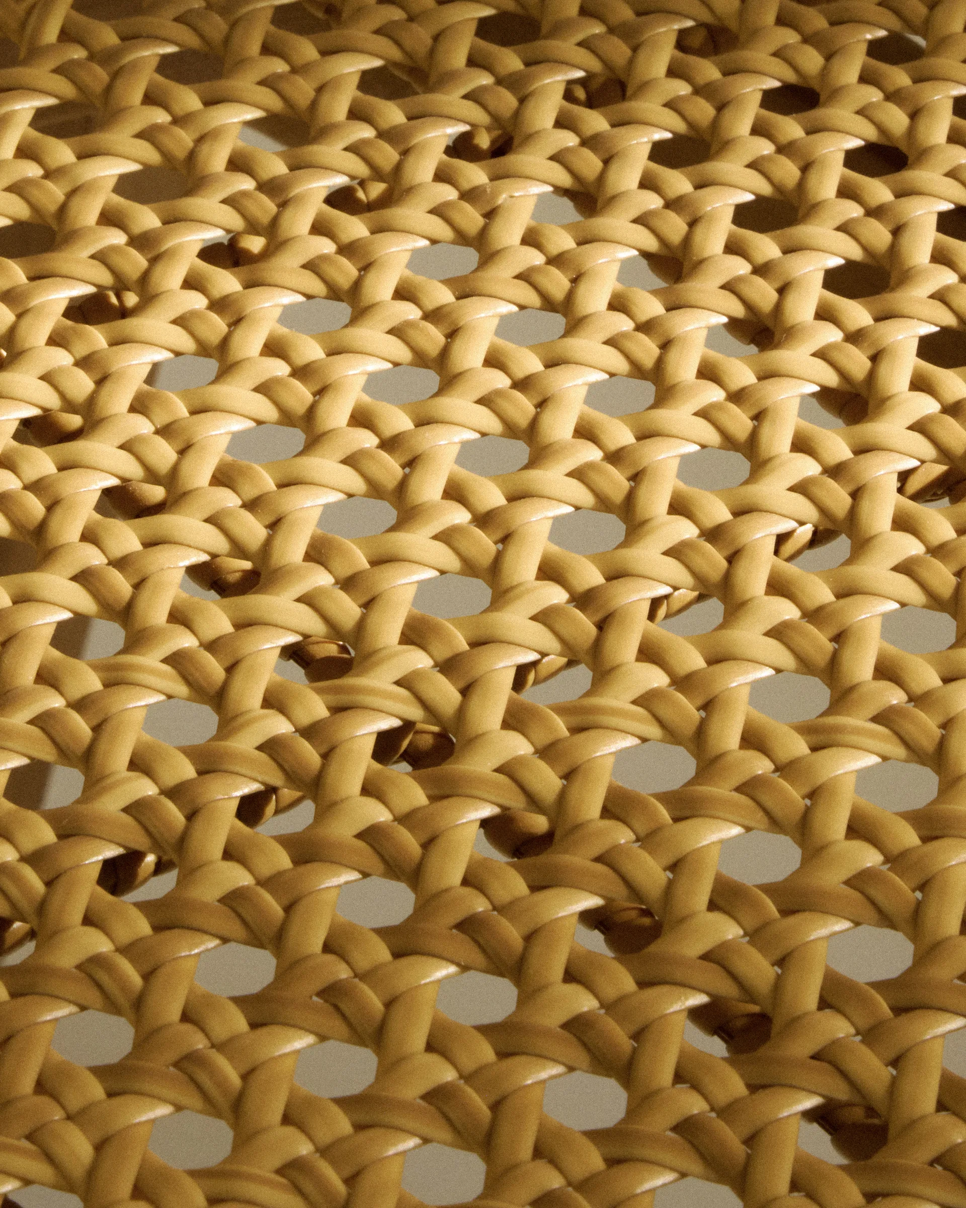 C-chair Outdoor stoel, All french cane-natural teak GUBI