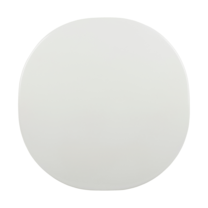Carmel Bistro eettafel 75x75 cm, Clam white-black semi matt GUBI