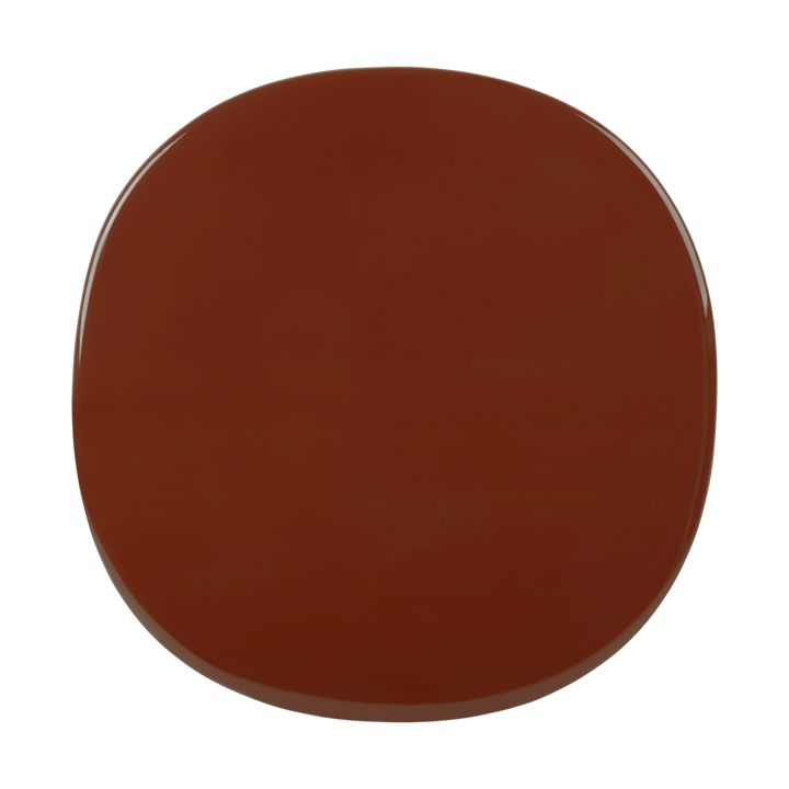 Carmel Bistro eettafel 75x75 cm, Rock red-black semi matt GUBI