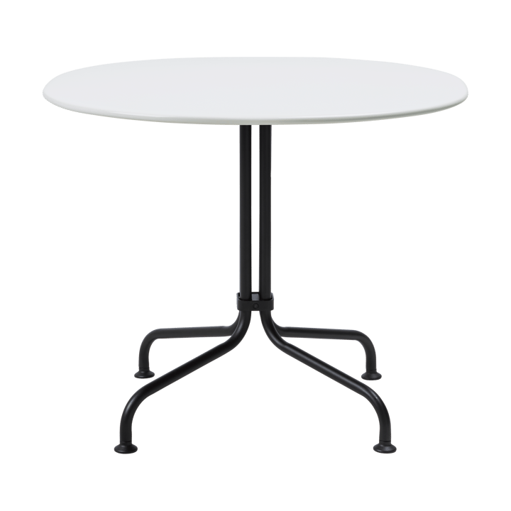 Carmel Bistro loungetafel 75x75 cm - Clam white-black semi matt - GUBI