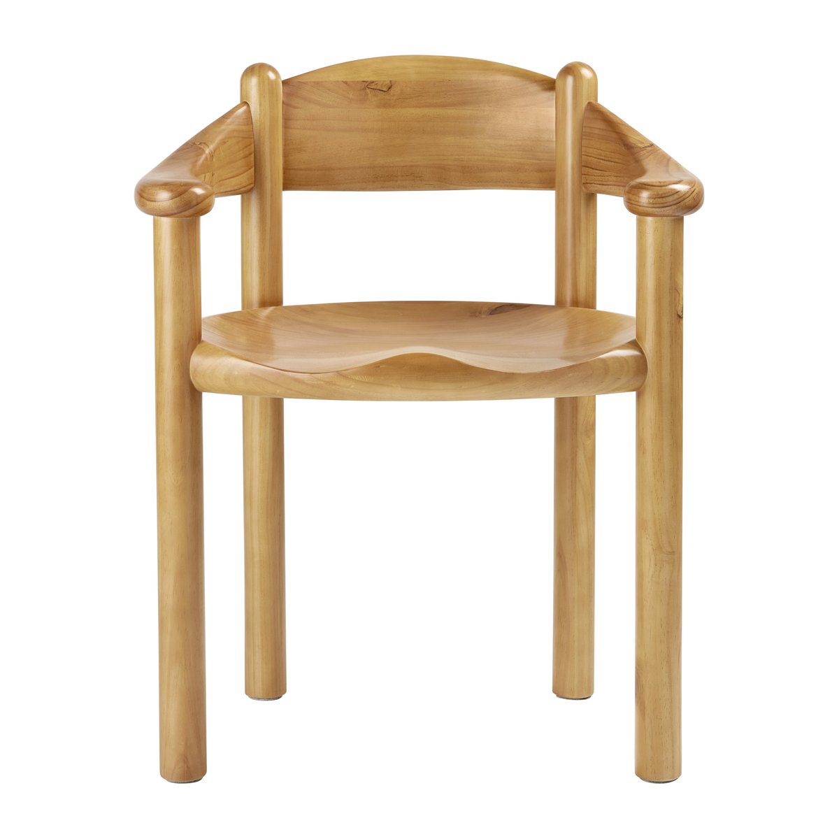 GUBI Daumiller armstoel Golden pine