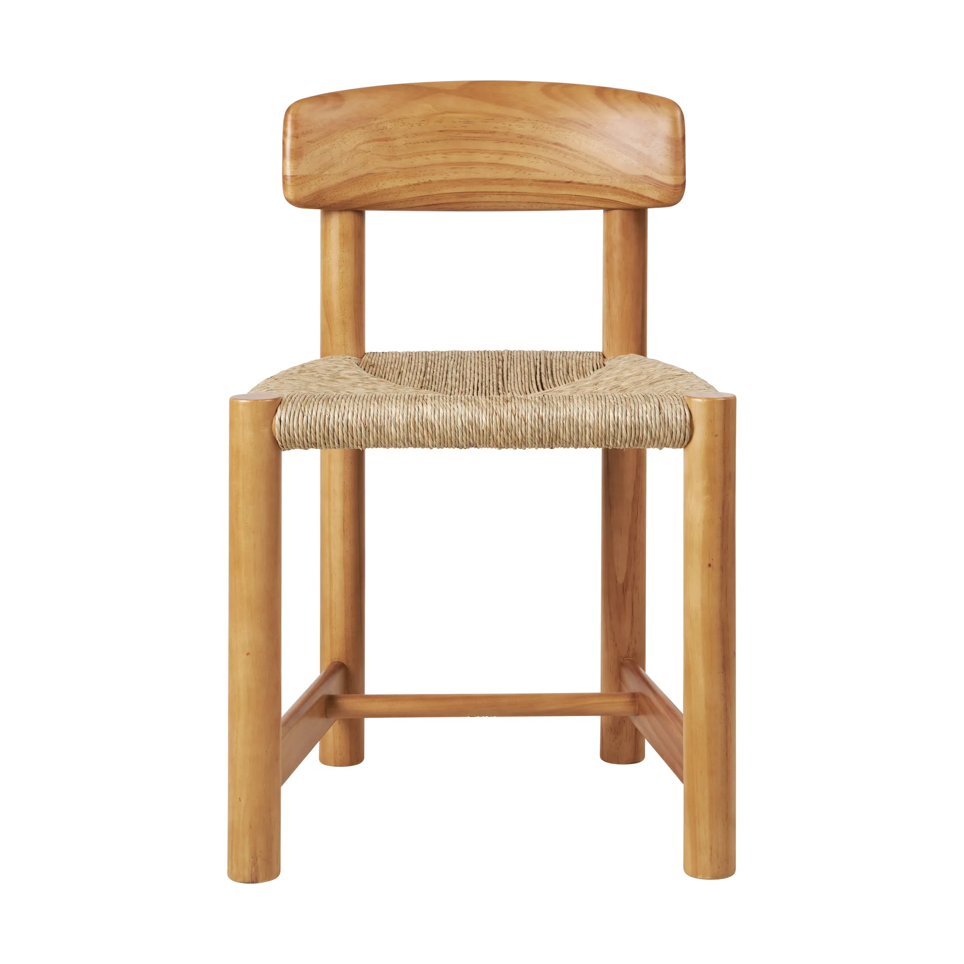 Daumiller Side Chair stoel, Natural Rush-golden pine GUBI