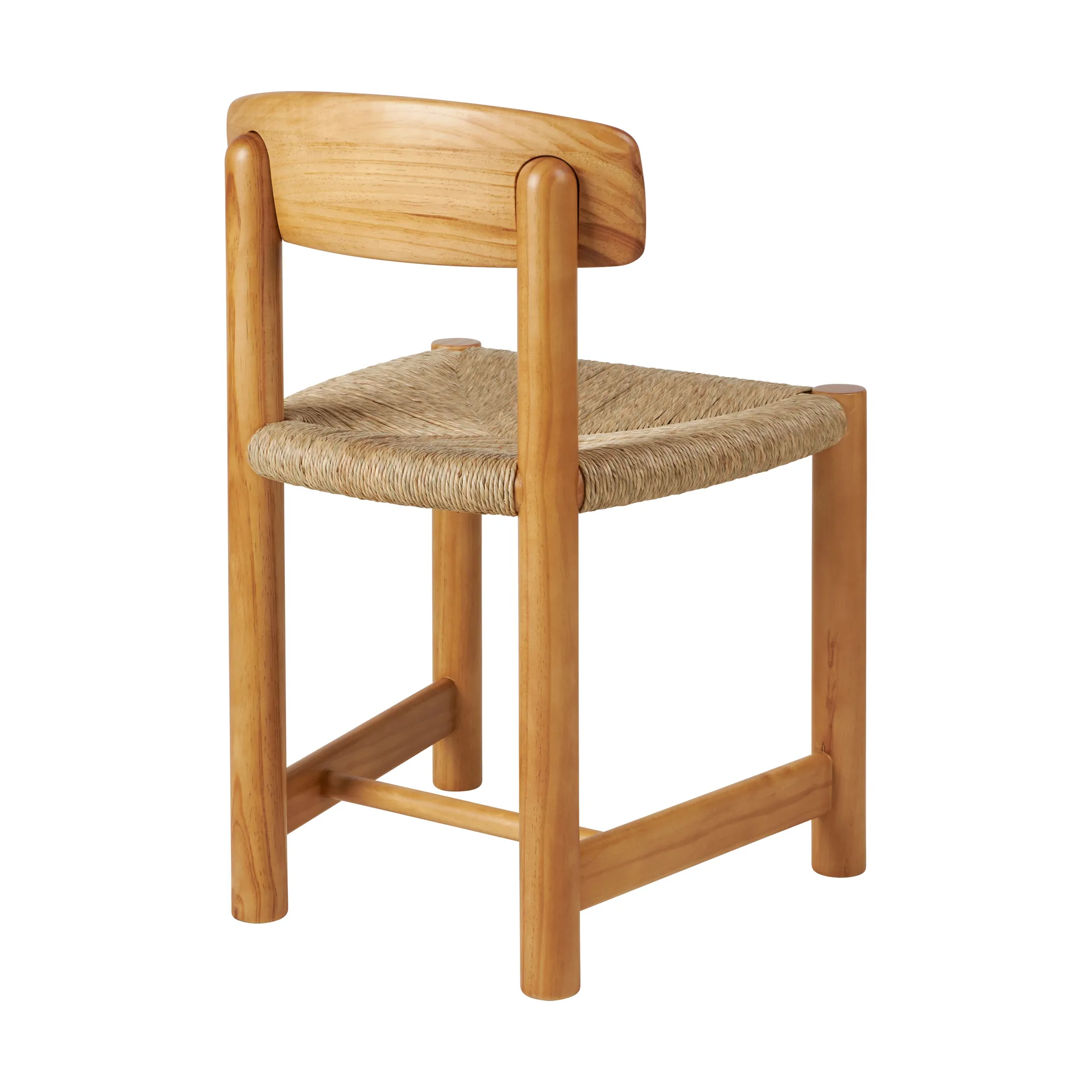 Daumiller Side Chair stoel, Natural Rush-golden pine GUBI