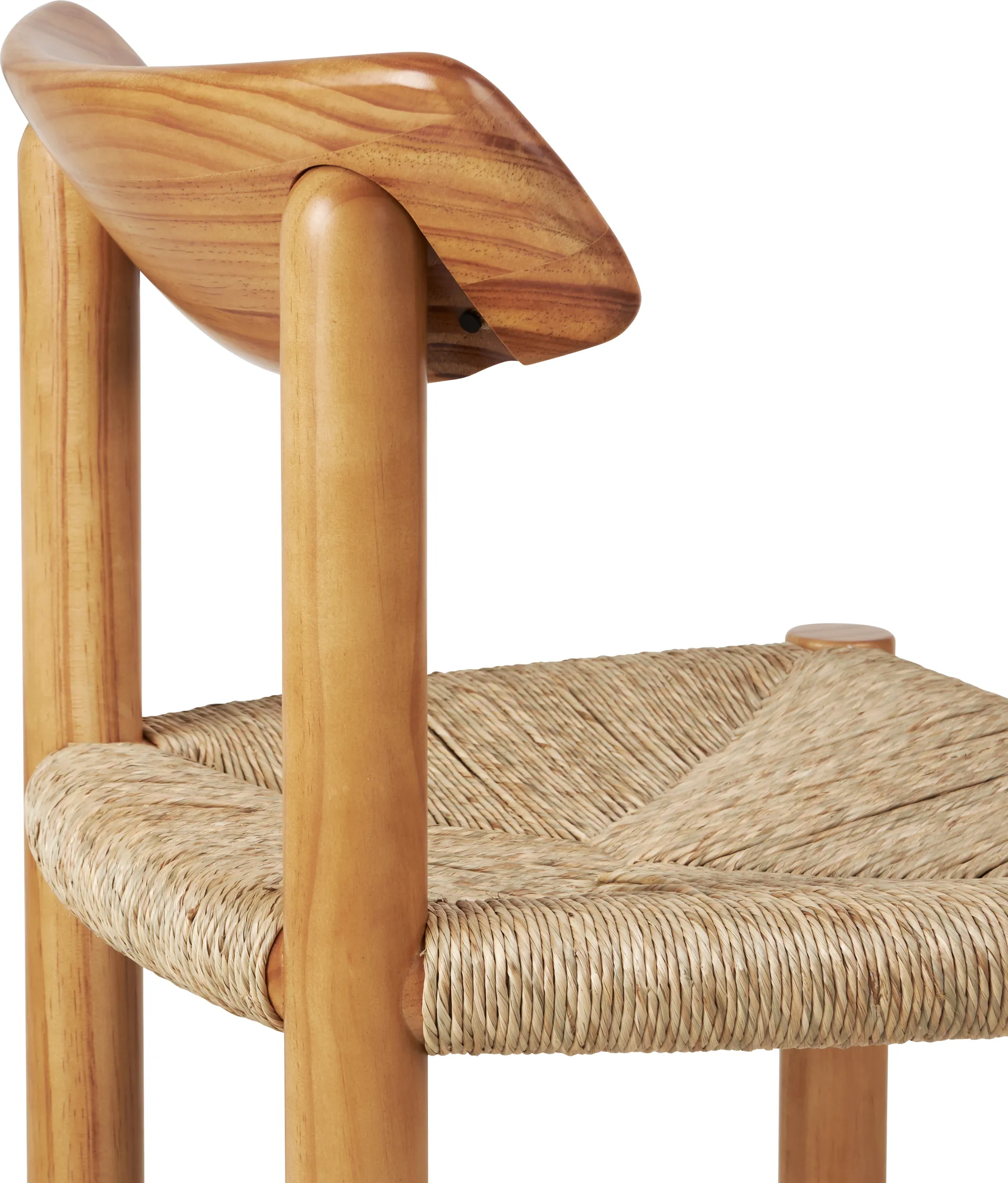Daumiller Side Chair stoel, Natural Rush-golden pine GUBI