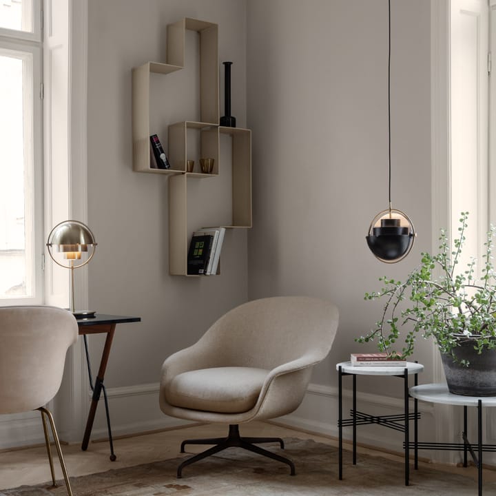 Dédal Plank, soft black GUBI