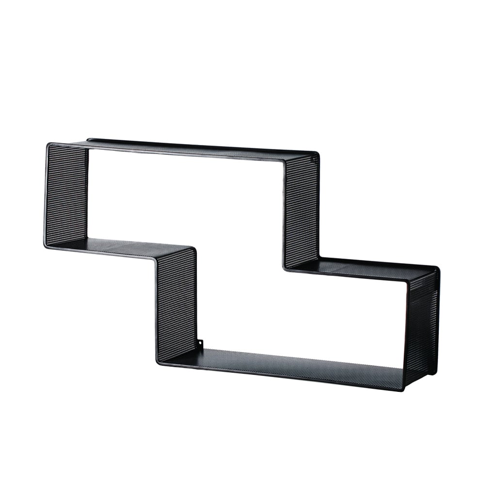 GUBI Dédal Plank soft black | Scandinavisch Interieur | Planken & planksystemen | Zwart