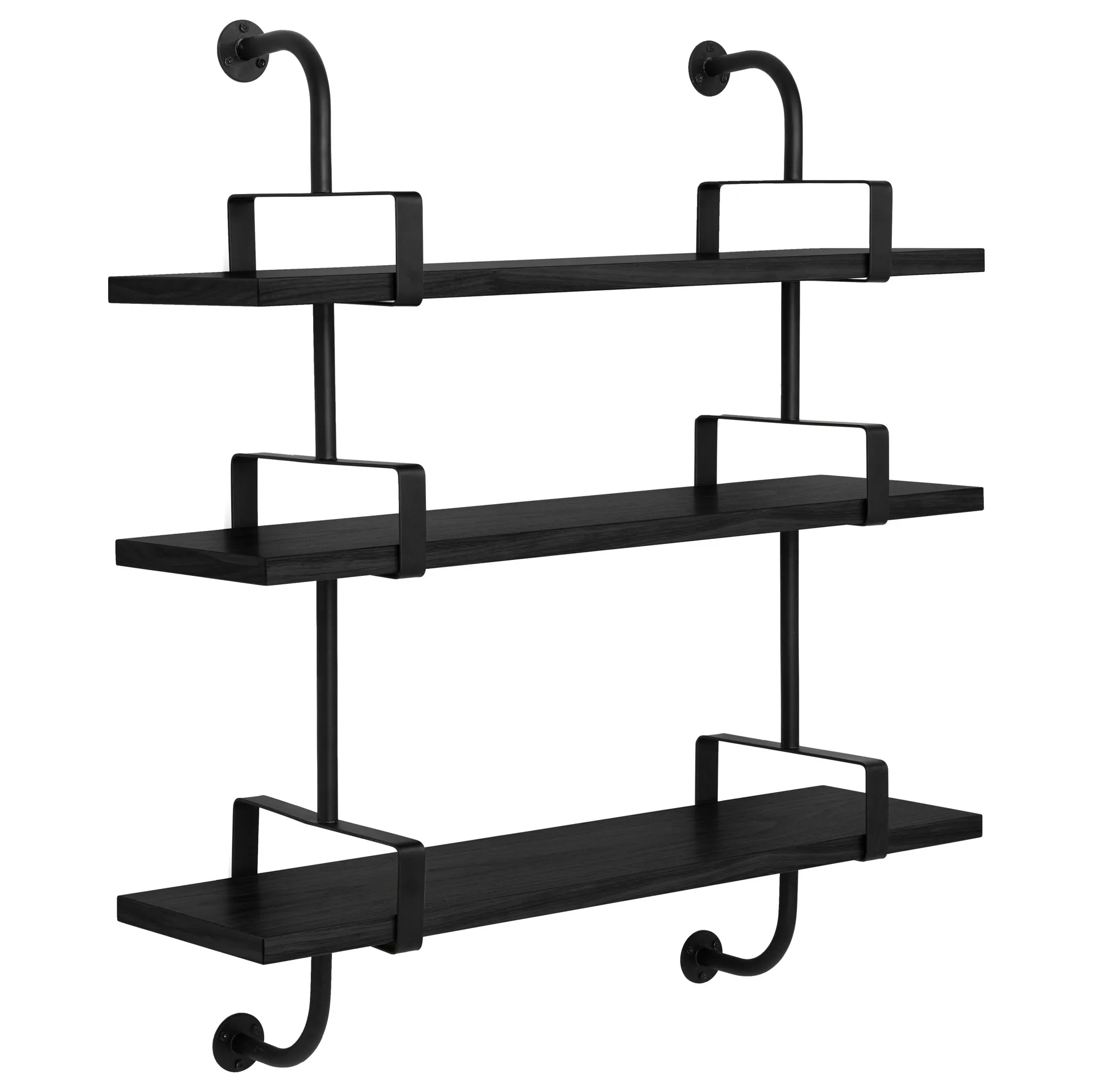 Démon plank 3 verdiepingen 95 cm, Black stained ash GUBI