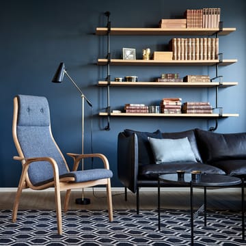 Demon Wandplank 3 verdiepingen - black stained ash, 155 cm - GUBI