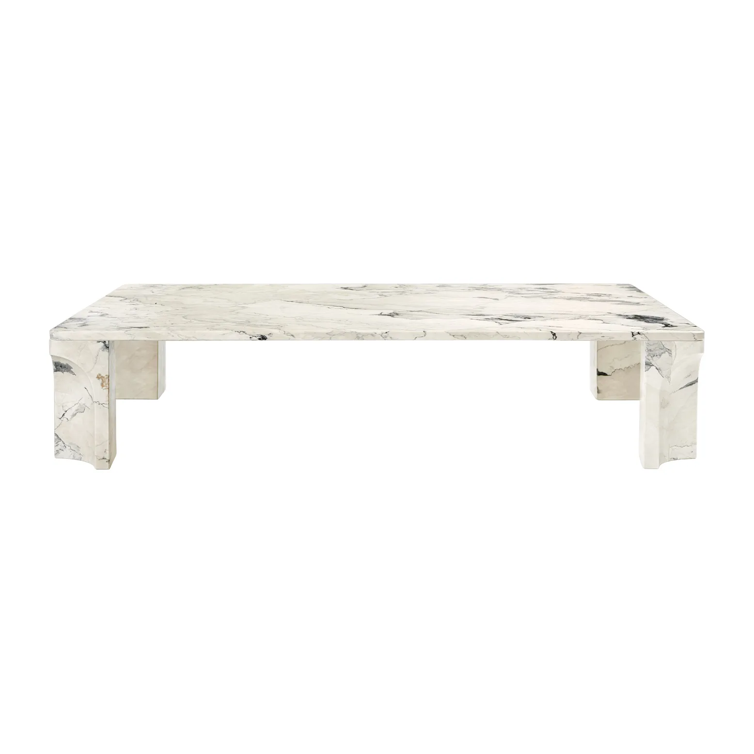 Doric salontafel 80x140 cm, Electric grey GUBI