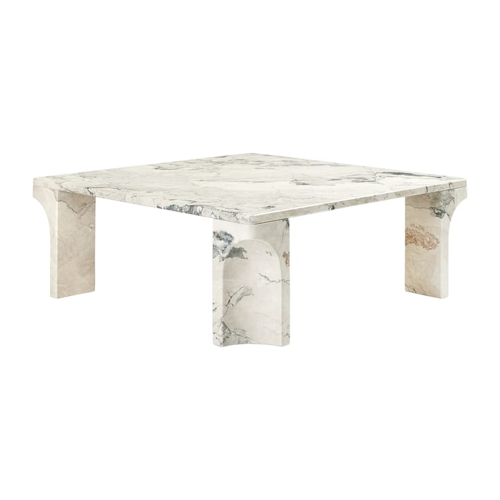 Doric salontafel 80x80 cm, Electric grey GUBI