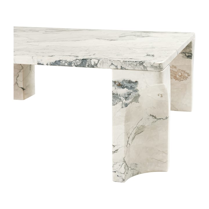 Doric salontafel 80x80 cm, Electric grey GUBI