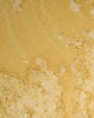 Doric salontafel - Honey Amber marmer, 80x80 cm - GUBI