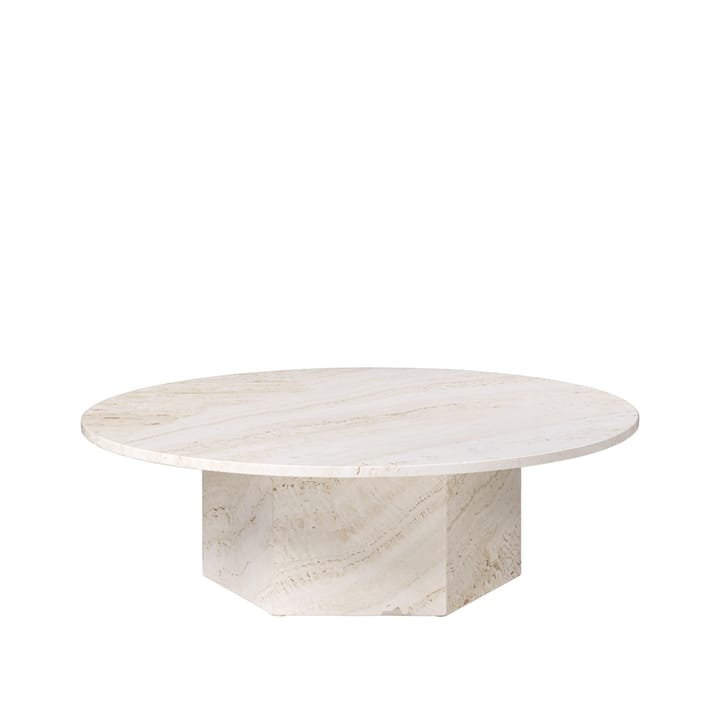 Epic salontafel - White, Ø110 - GUBI