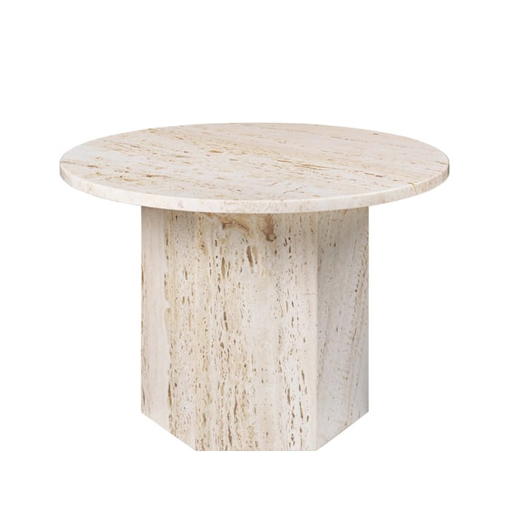 Epic salontafel - White, Ø60 - GUBI