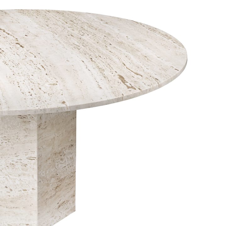 Epic salontafel, White, Ø60 GUBI