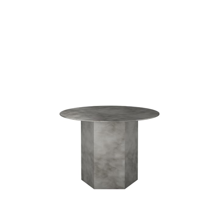 Epic Steel salontafel - Misty grey, Ø60cm - GUBI