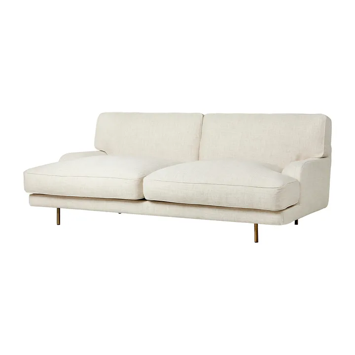 Flaneur 2-zitsbank - Indianskop 15-antique brass - GUBI