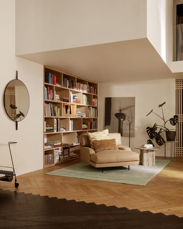 Flaneur loungefauteuil - Indianskop 15-antique brass - GUBI