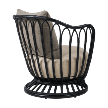 Grace Outdoor Lounge stoel  - Lorkey Limonta 41-43-black - GUBI