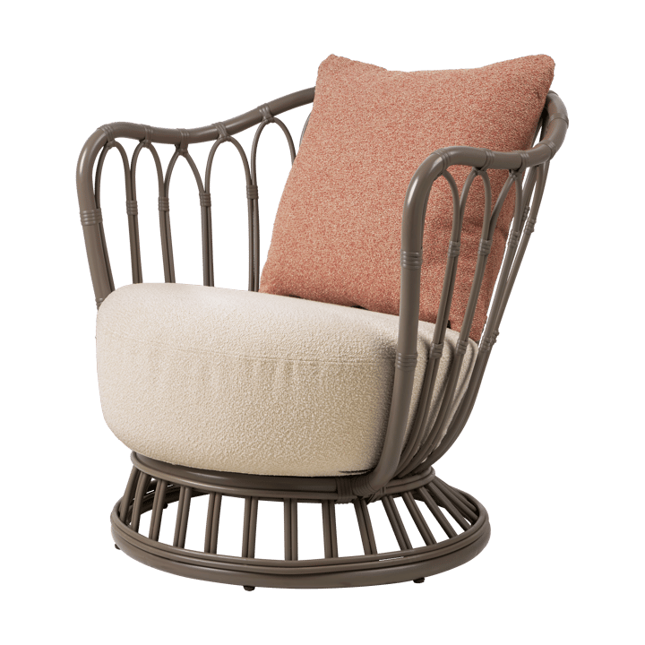 Grace Outdoor Lounge stoel  - Lorkey Limonta 41-44-mushroom gray - GUBI