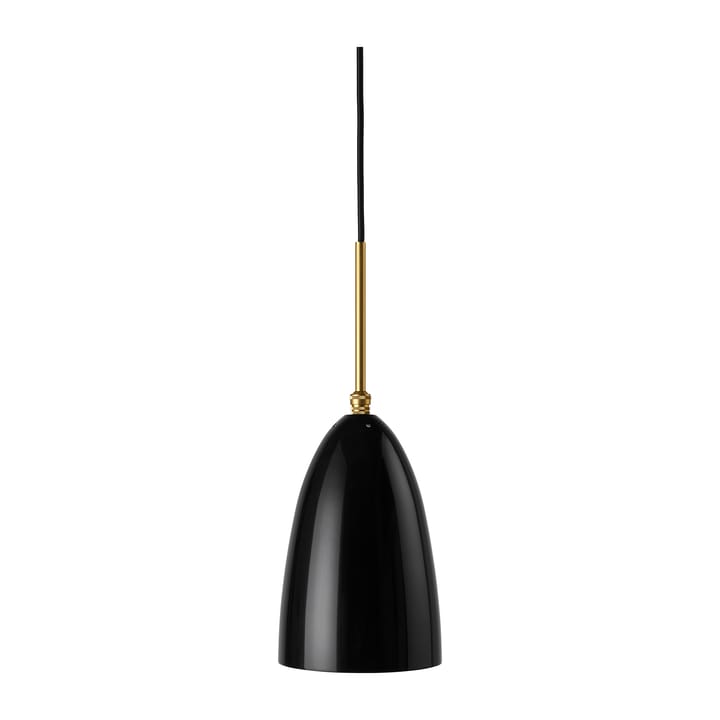 Gräshoppa plafondlamp glanzend - Black-brass - Gubi