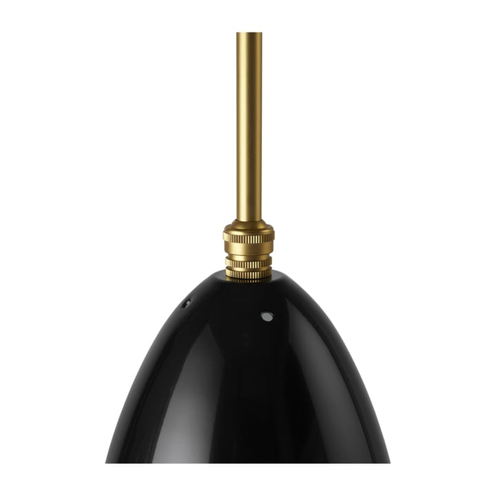 Gräshoppa plafondlamp glanzend - Black-brass - GUBI