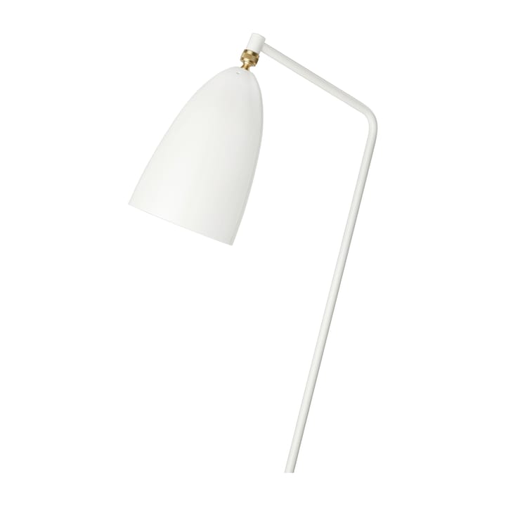 Gräshoppa vloerlamp glanzend, Alabaster white GUBI