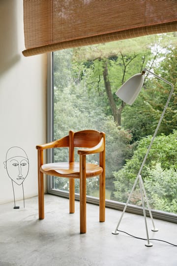 Gräshoppa vloerlamp glanzend - Alabaster white - GUBI