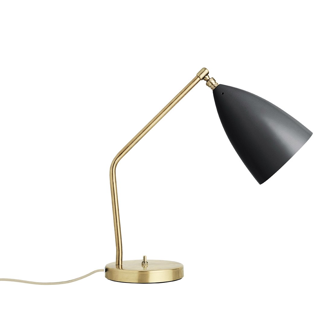 GUBI Grasshopper tafellamp zwart | Scandinavisch Interieur | Bureau- & tafellampen | Zwart