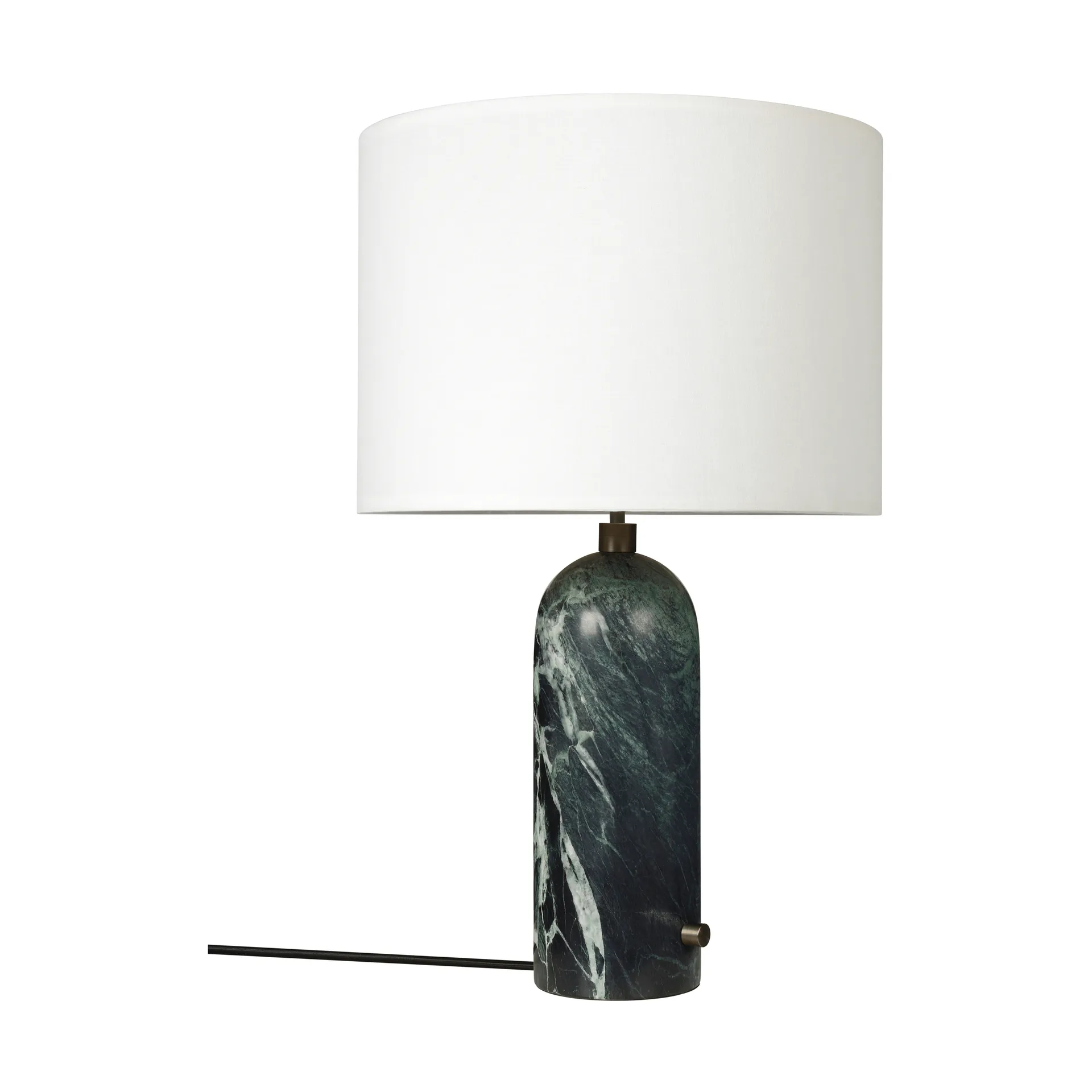 Gravity L tafellamp, Emerald marble-white GUBI