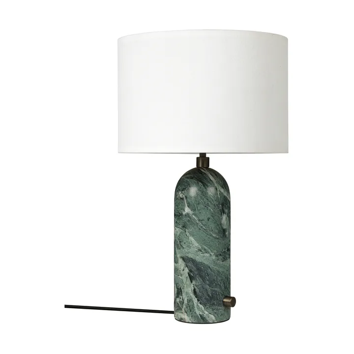 Gravity S tafellamp - Emerald marble-white - GUBI