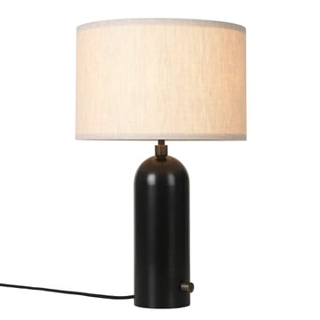 Gravity S tafellamp - Zwart-canvas - GUBI