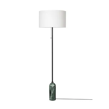 Gravity vloerlamp - Emerald marble-white - GUBI